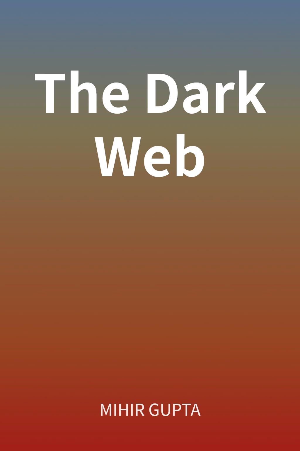 The Dark Web cover