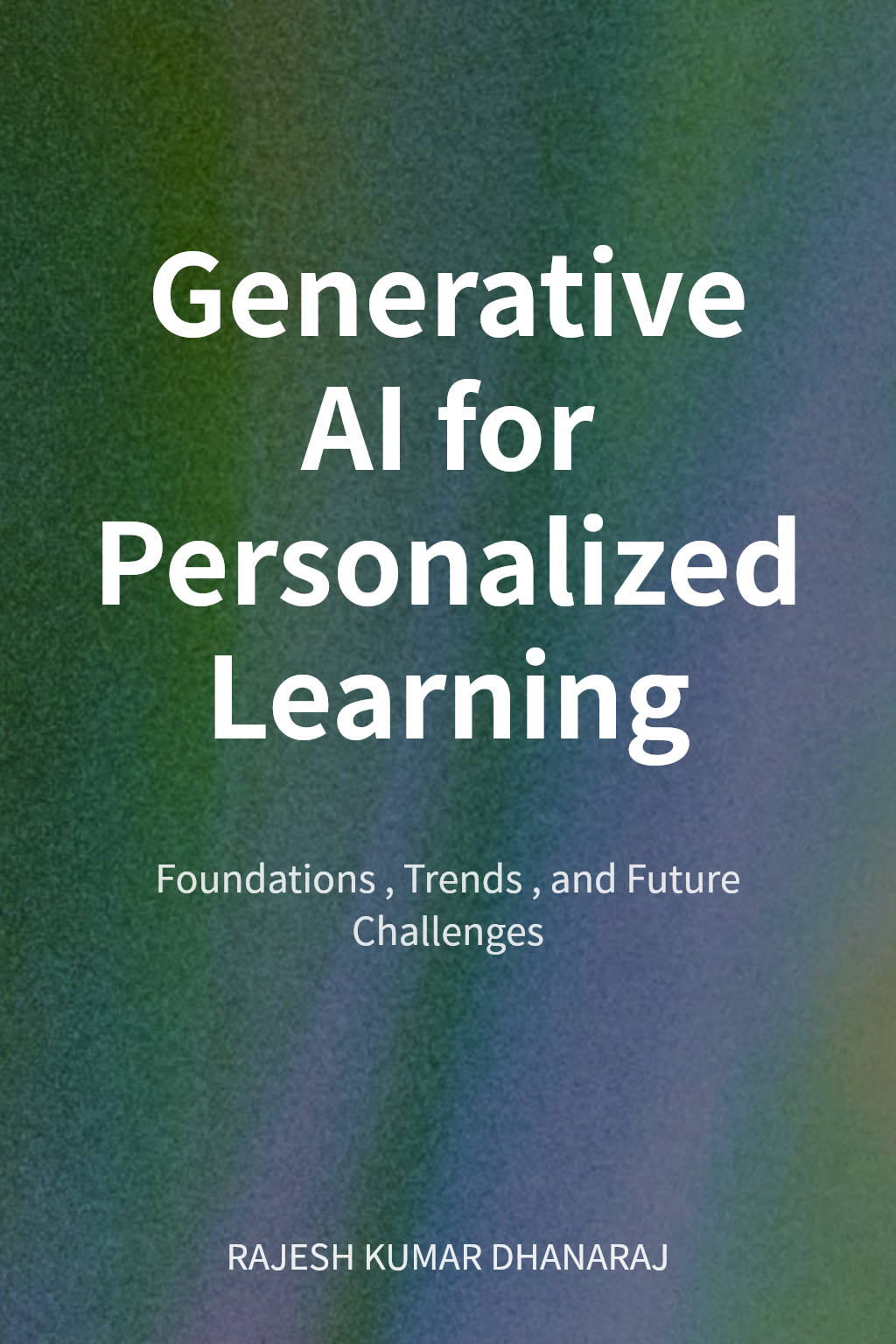 Generative AI for Personalized Learning 封面