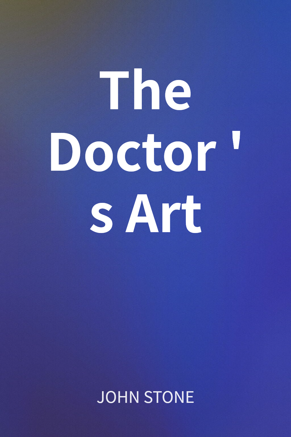 The Doctor's Art cover