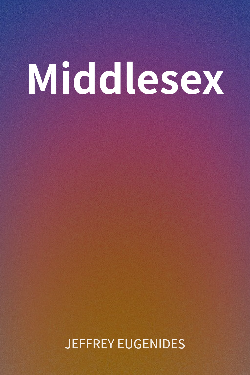 Middlesex cover