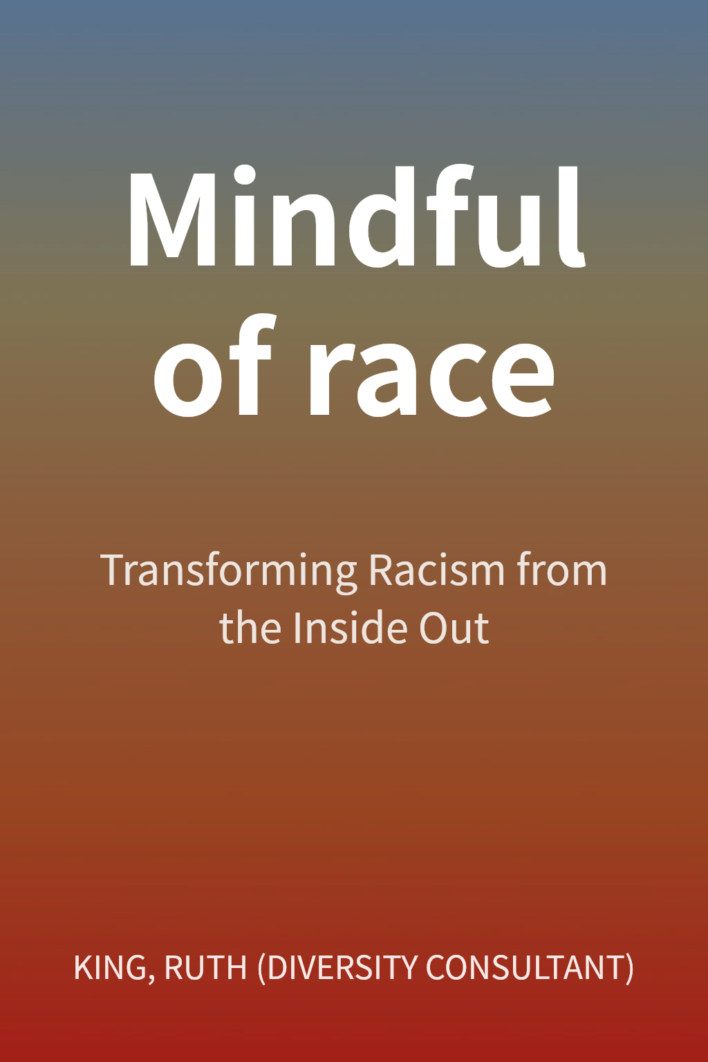 Mindful of race cover