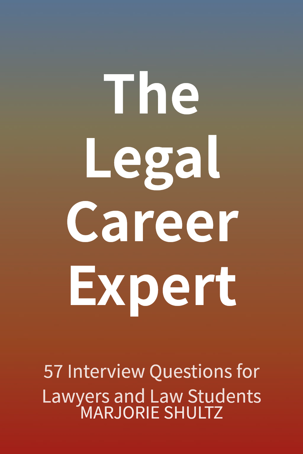 The Legal Career Expert cover