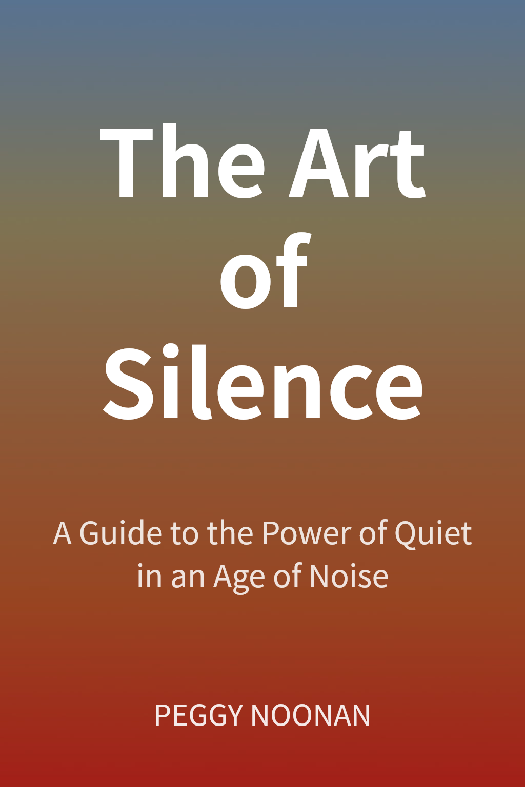 The Art of Silence cover