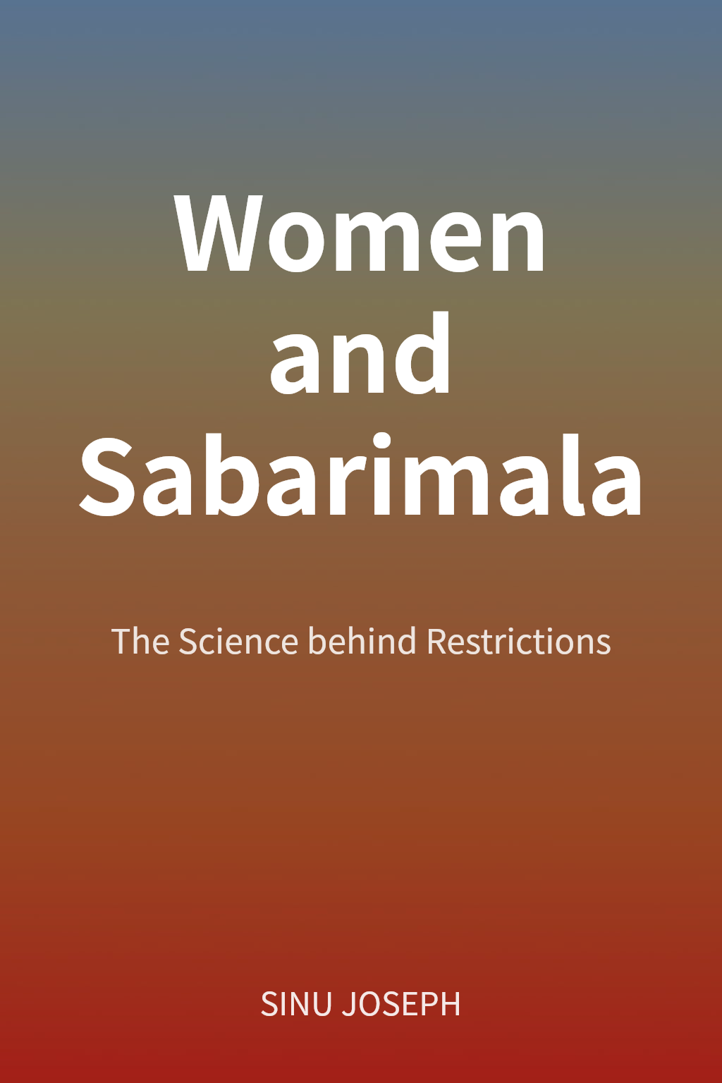 Women and Sabarimala cover