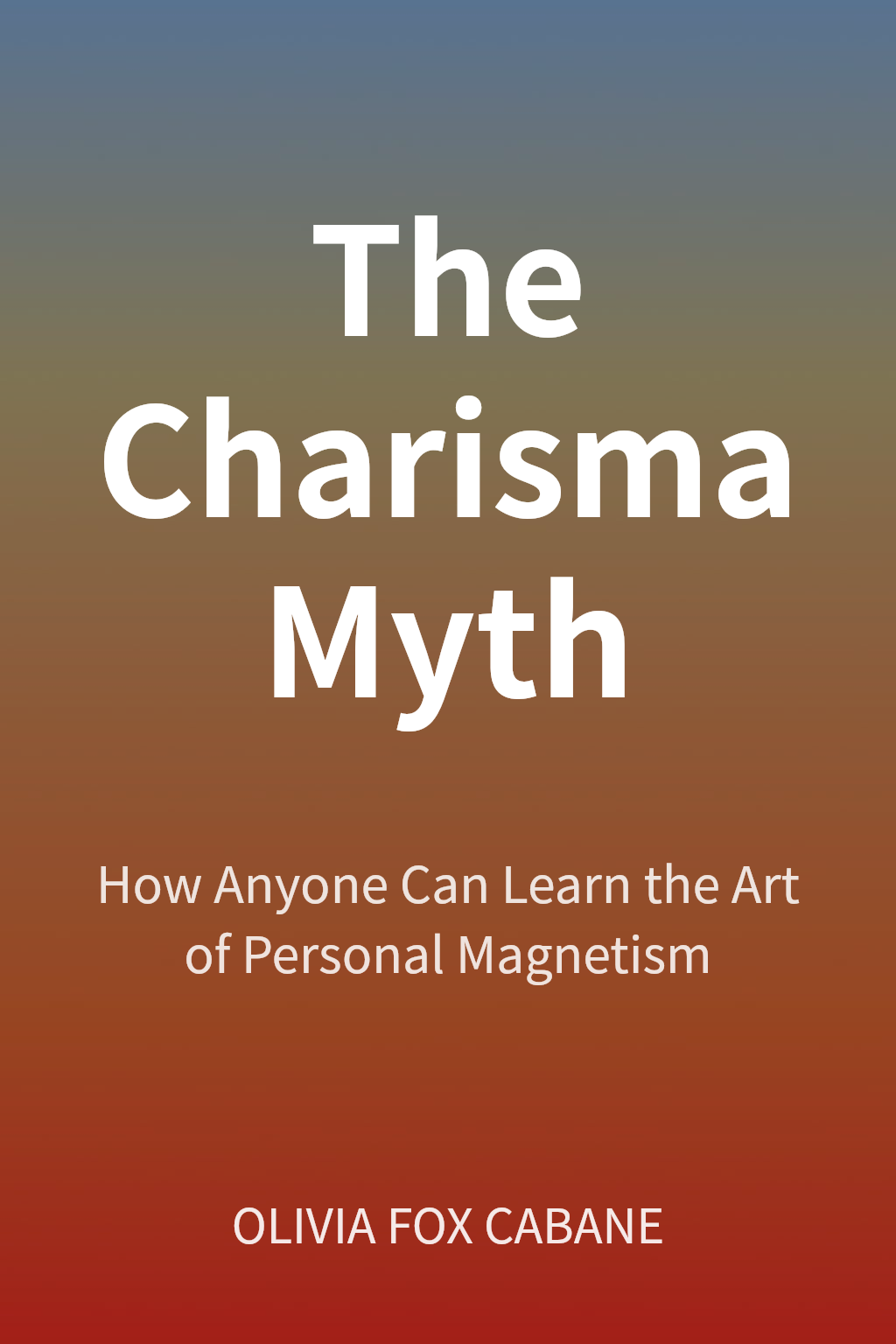 The Charisma Myth cover