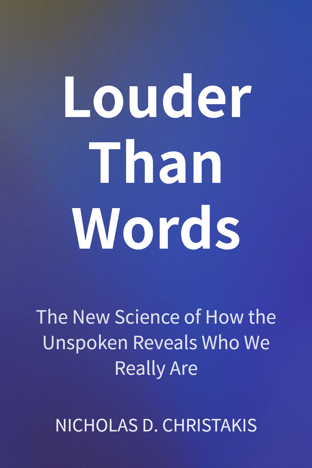 Louder Than Words cover