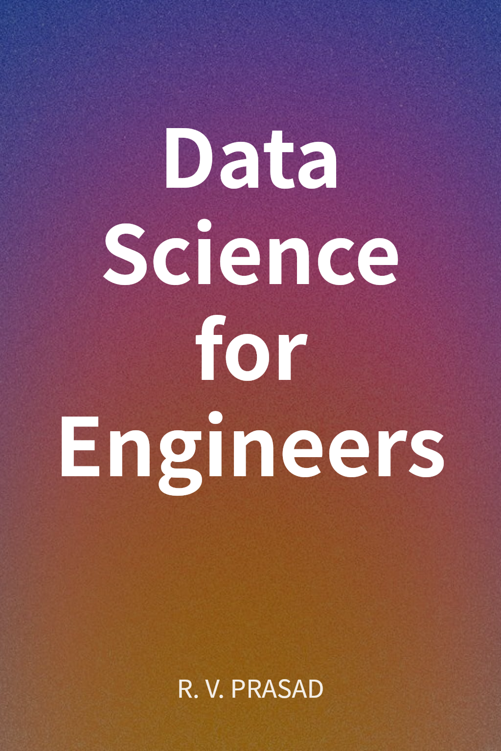 Data Science for Engineers cover
