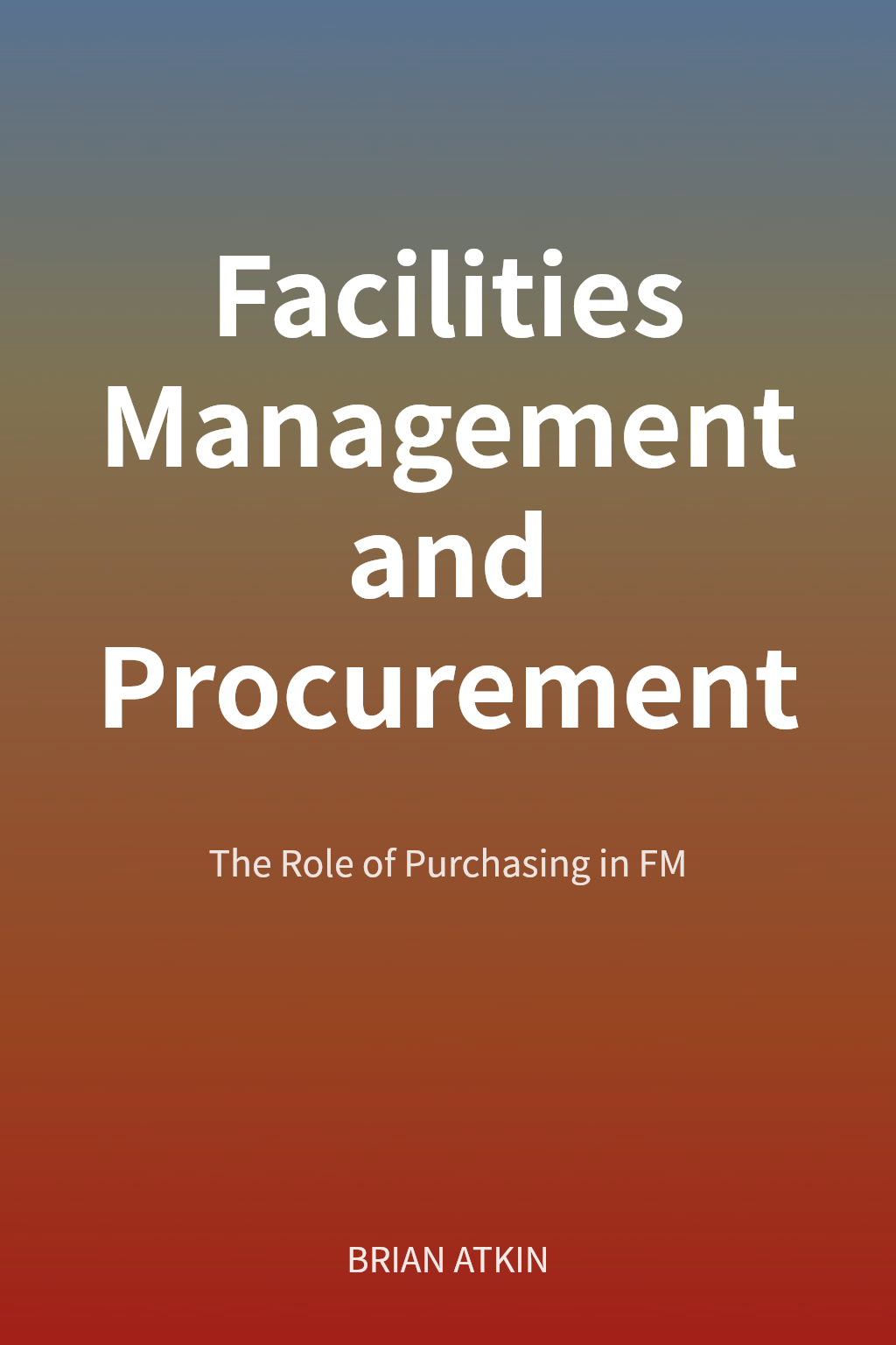Facilities Management and Procurement cover