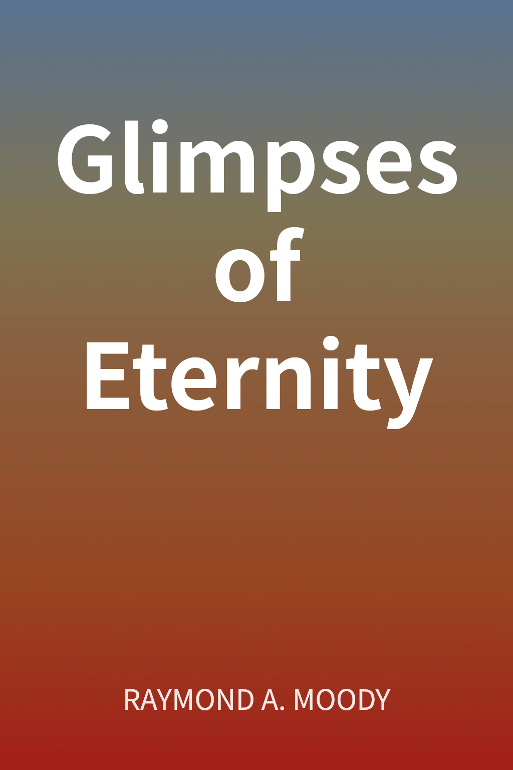 Glimpses of Eternity cover