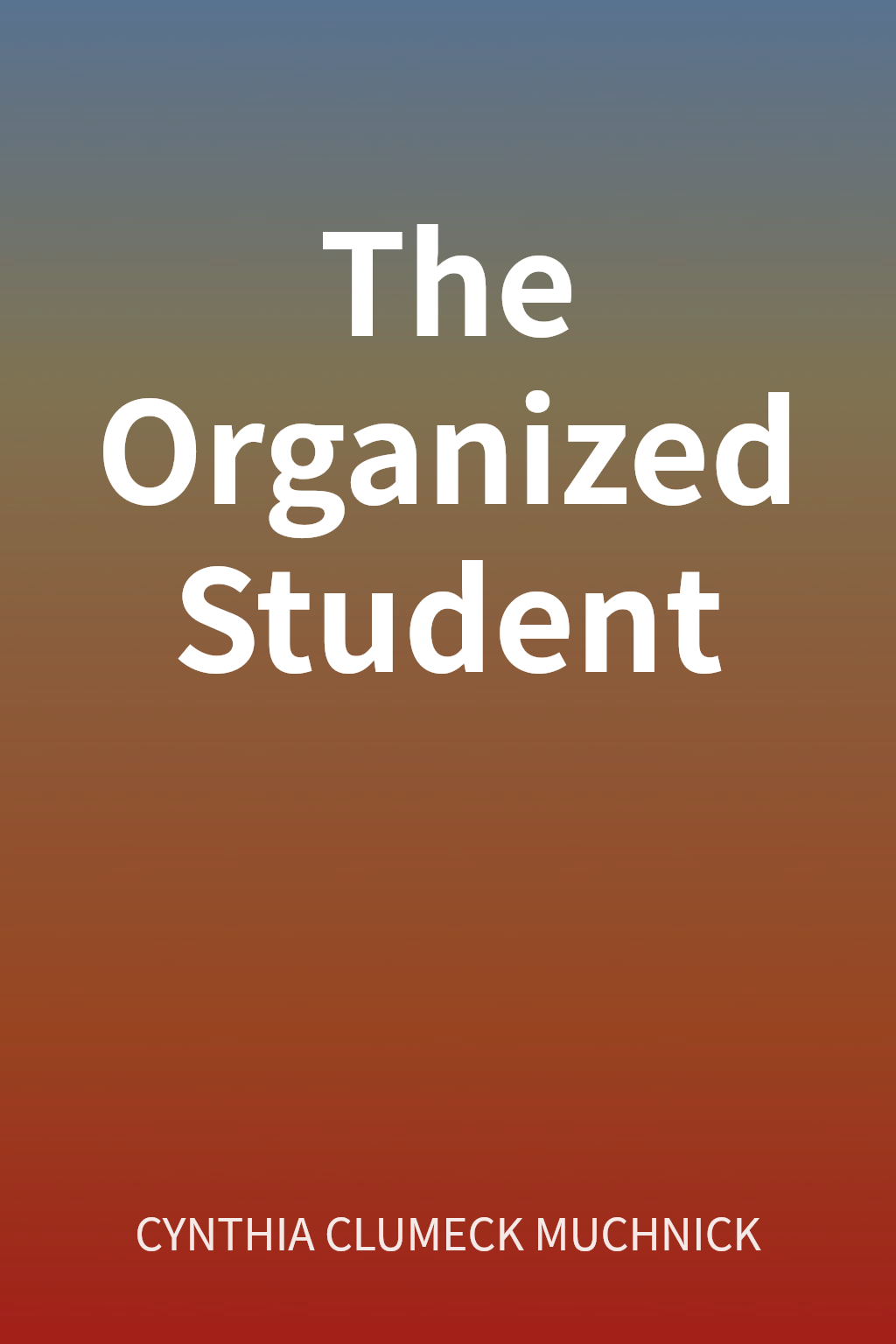 The Organized Student cover
