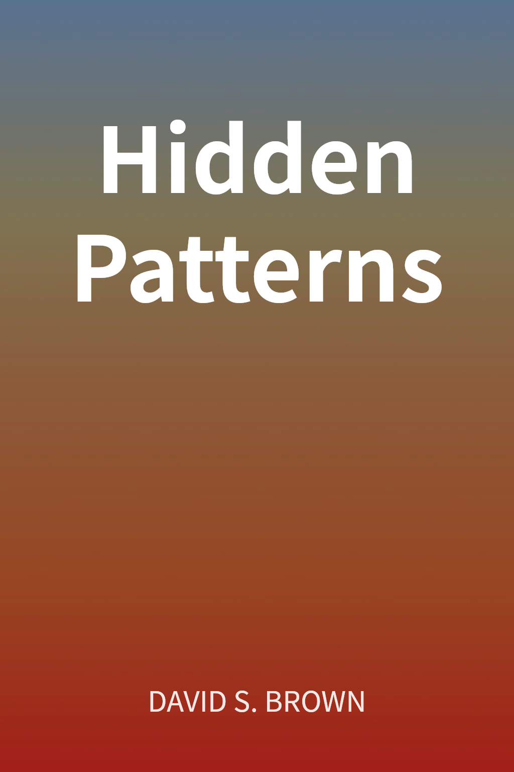 Hidden Patterns cover