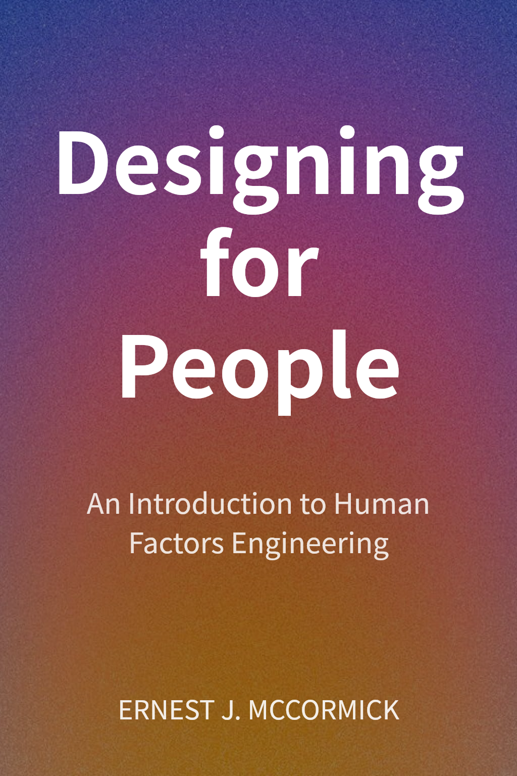 Designing for People cover