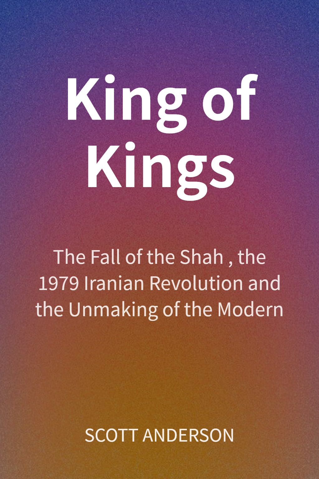 King of Kings cover