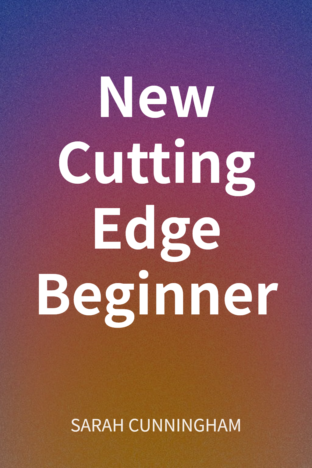 New Cutting Edge Beginner cover