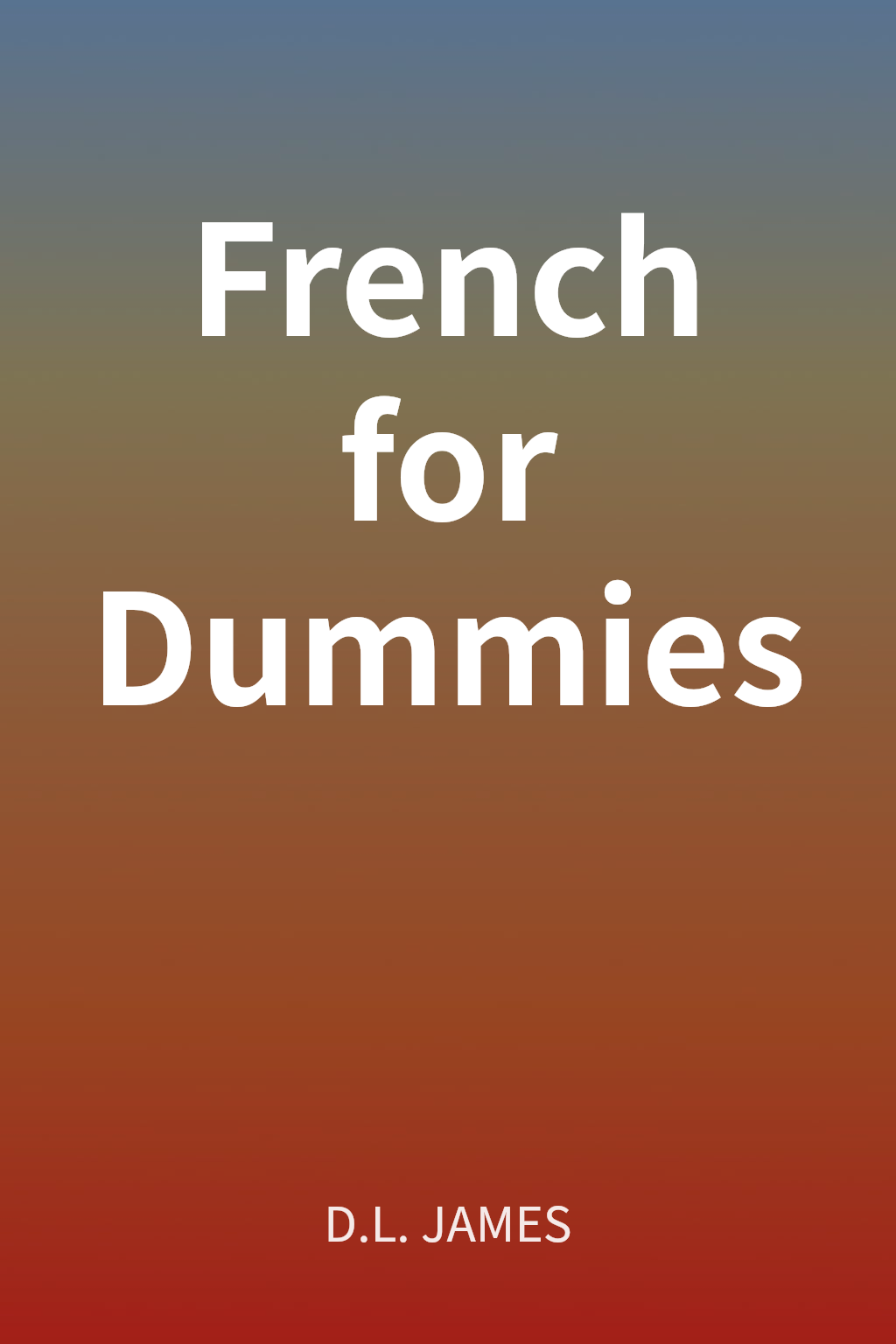 French for Dummies cover