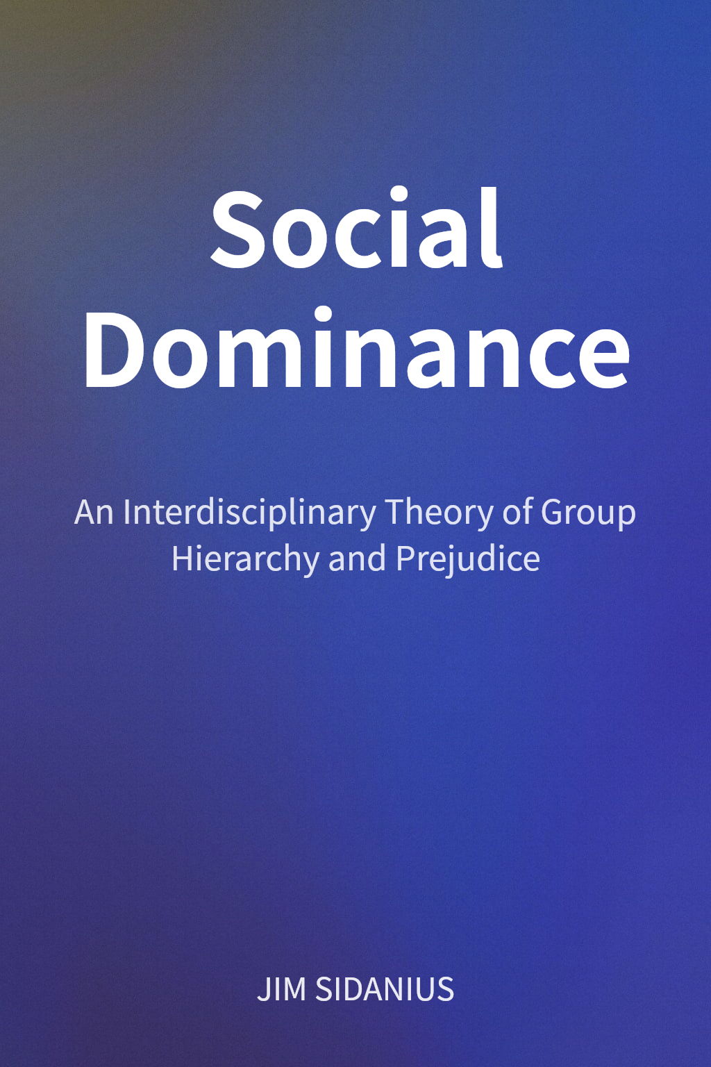 Social Dominance cover