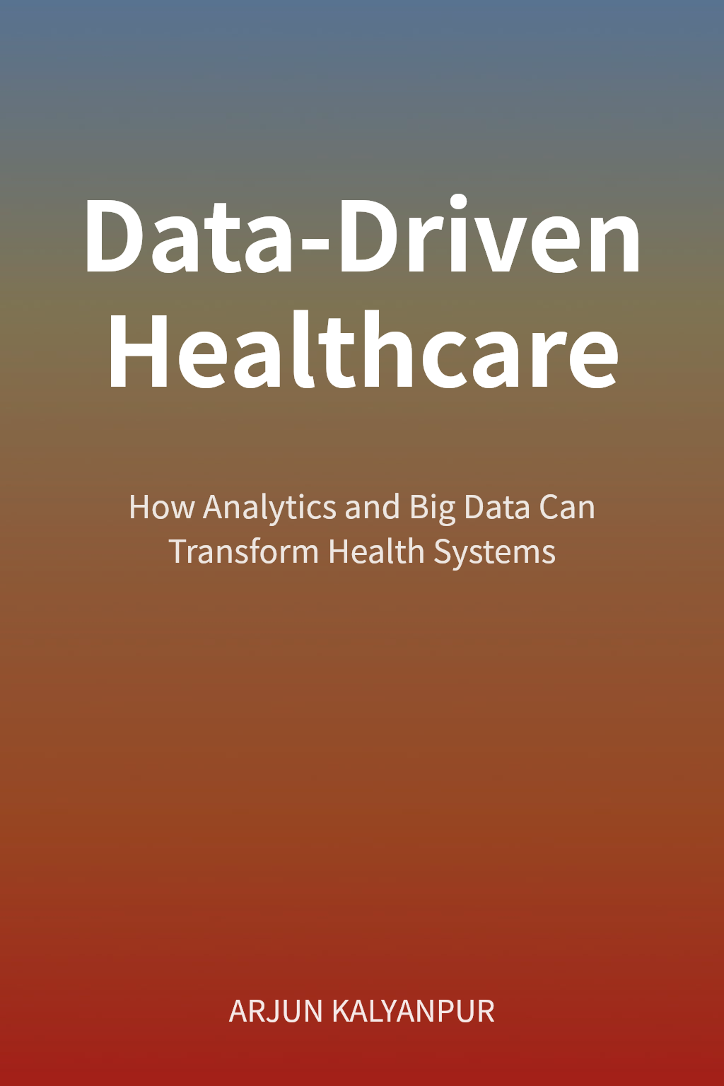 Data-Driven Healthcare cover