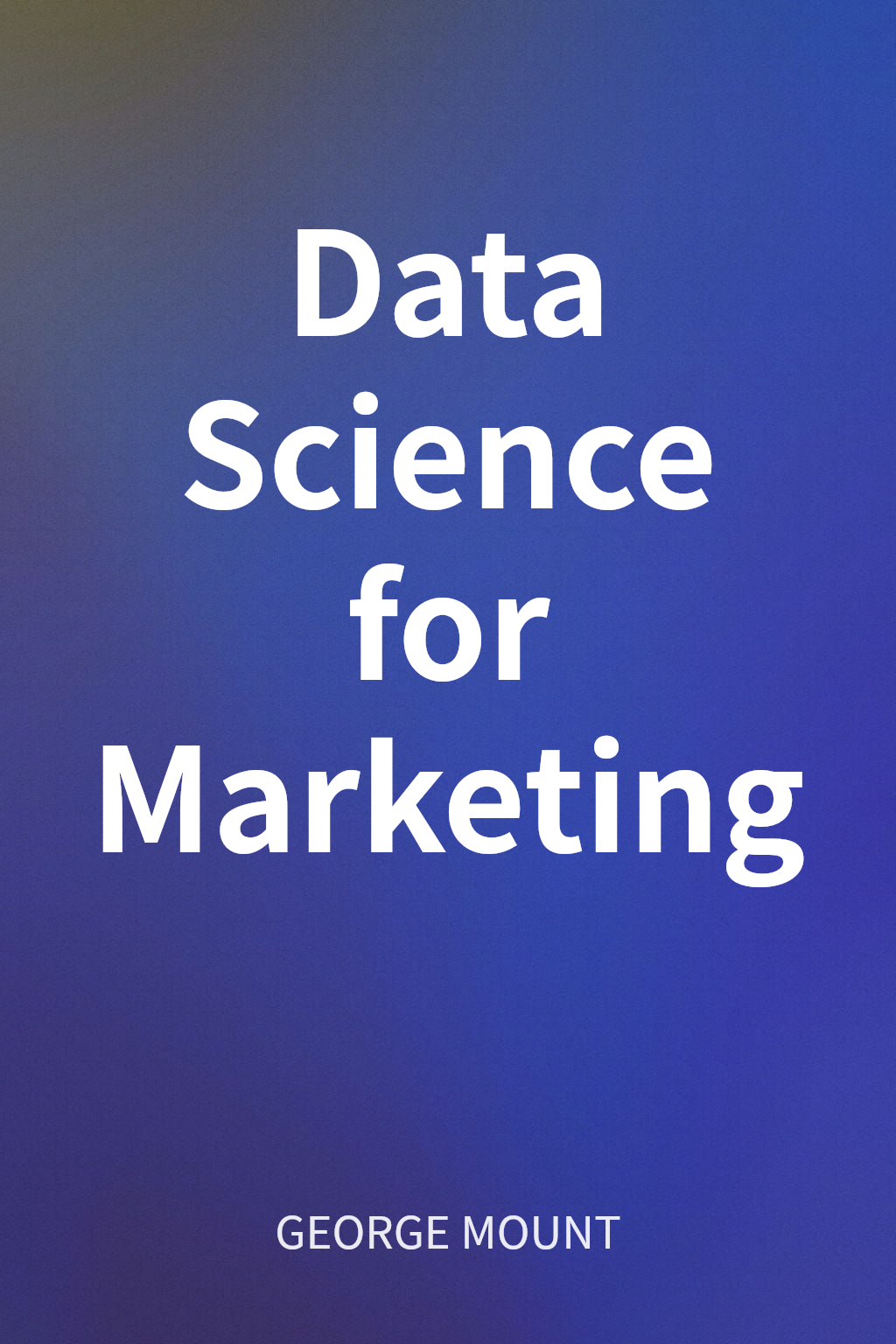Data Science for Marketing cover