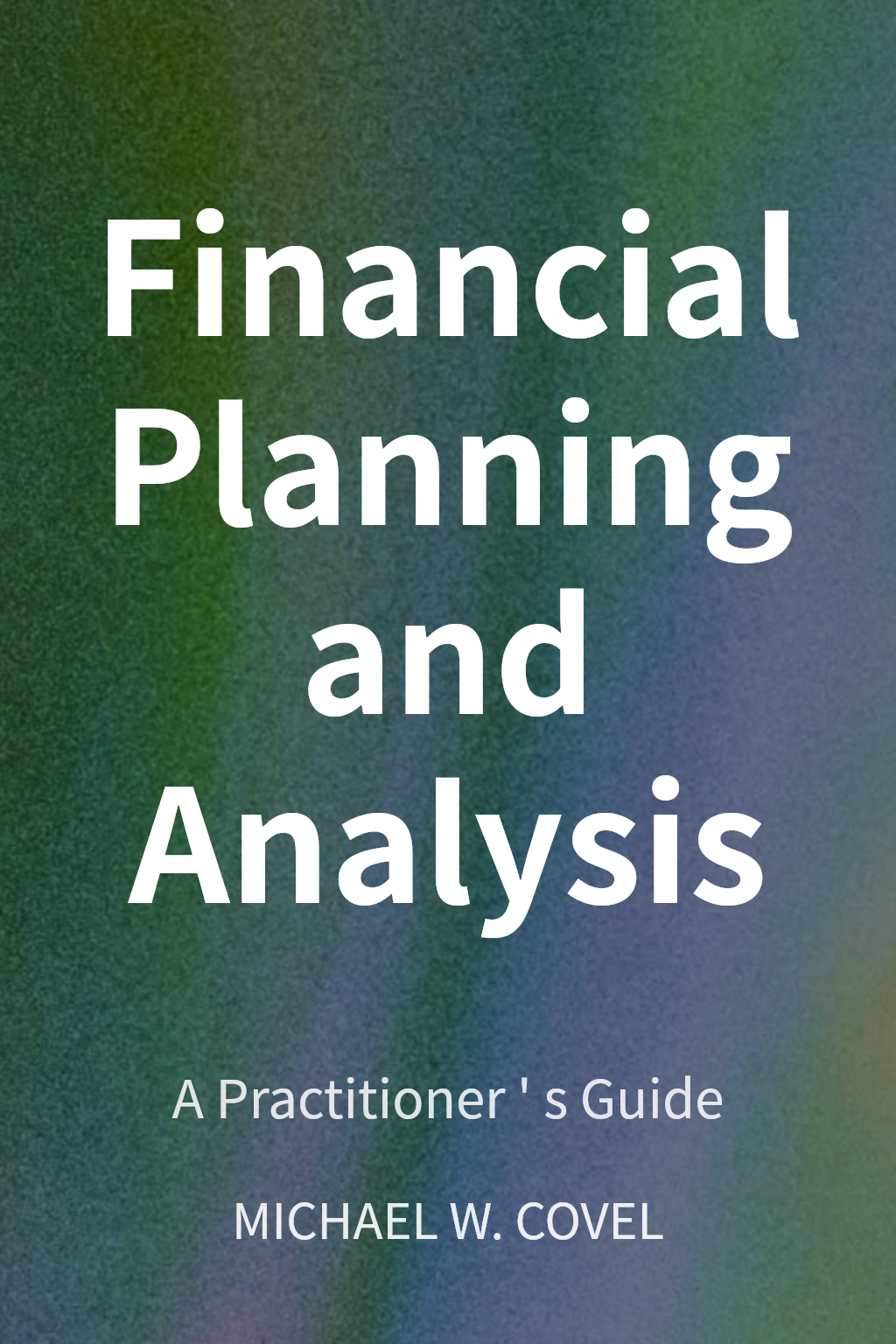 Financial Planning and Analysis cover