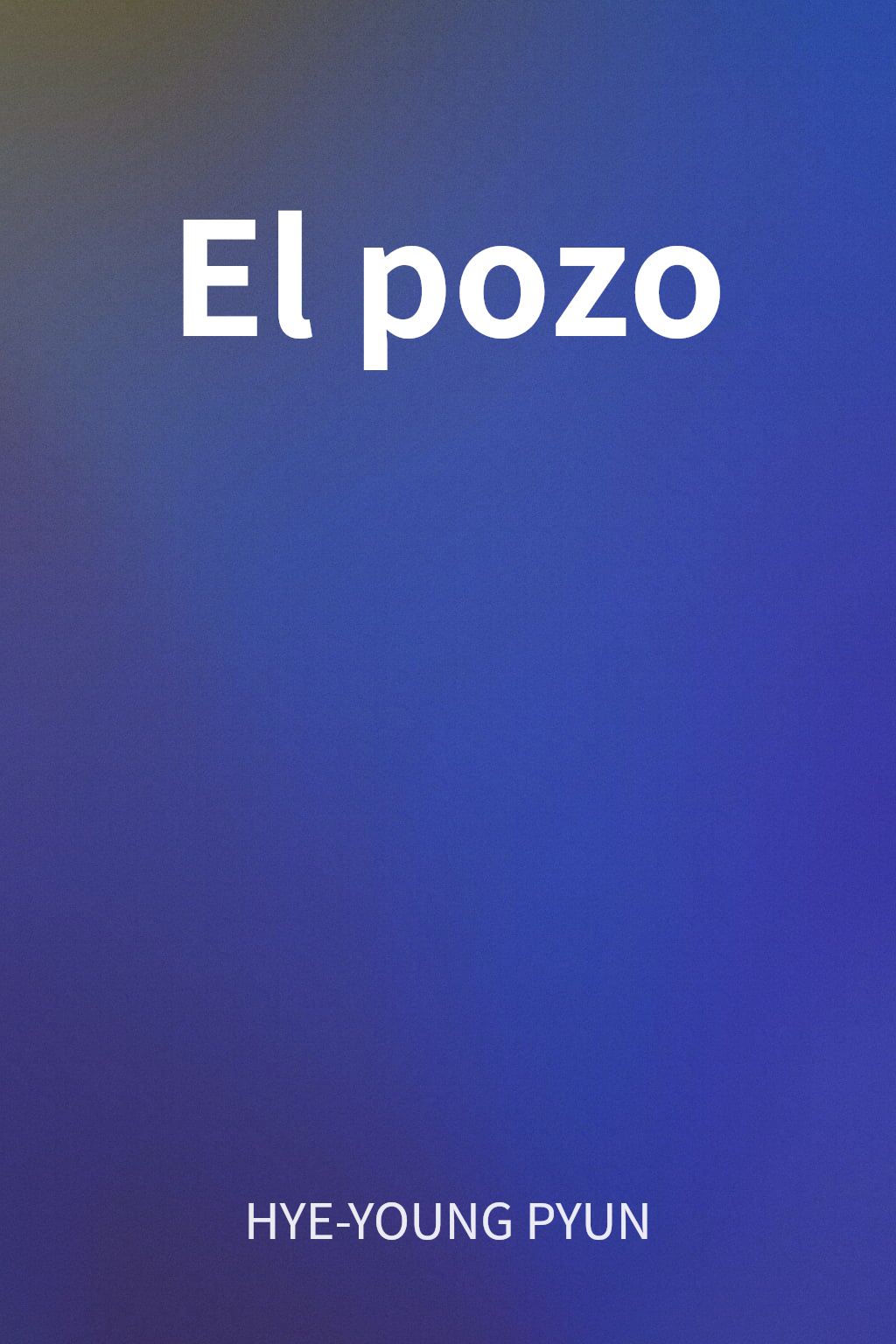 El pozo 封面