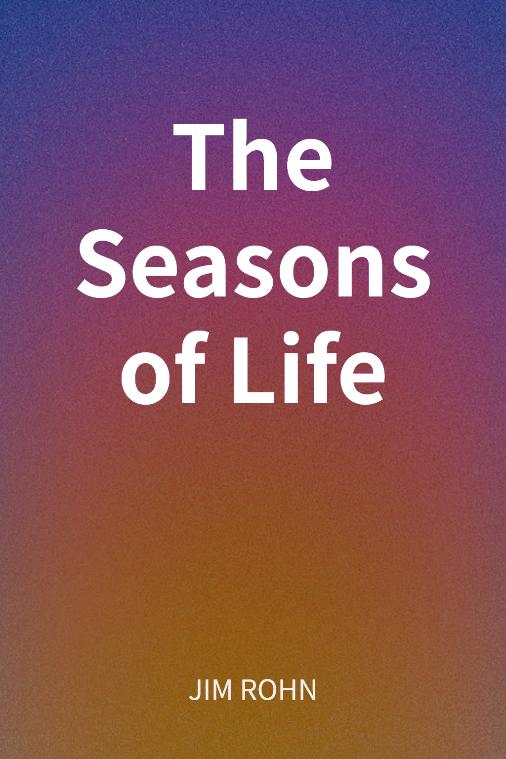 The Seasons of Life cover