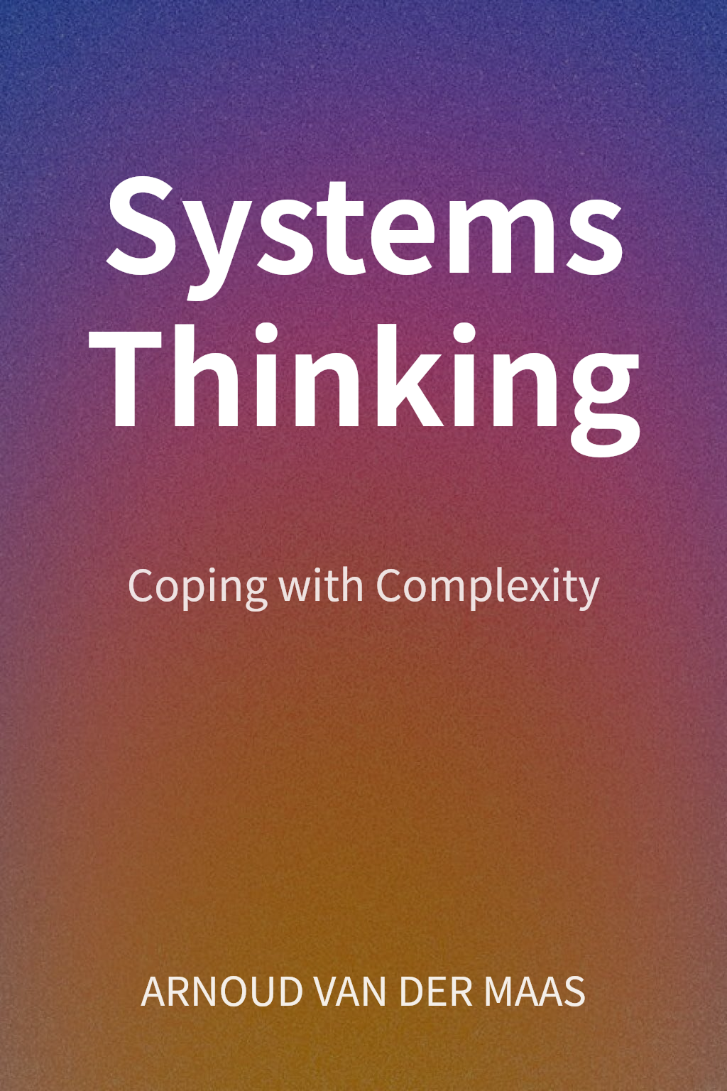 Systems Thinking cover