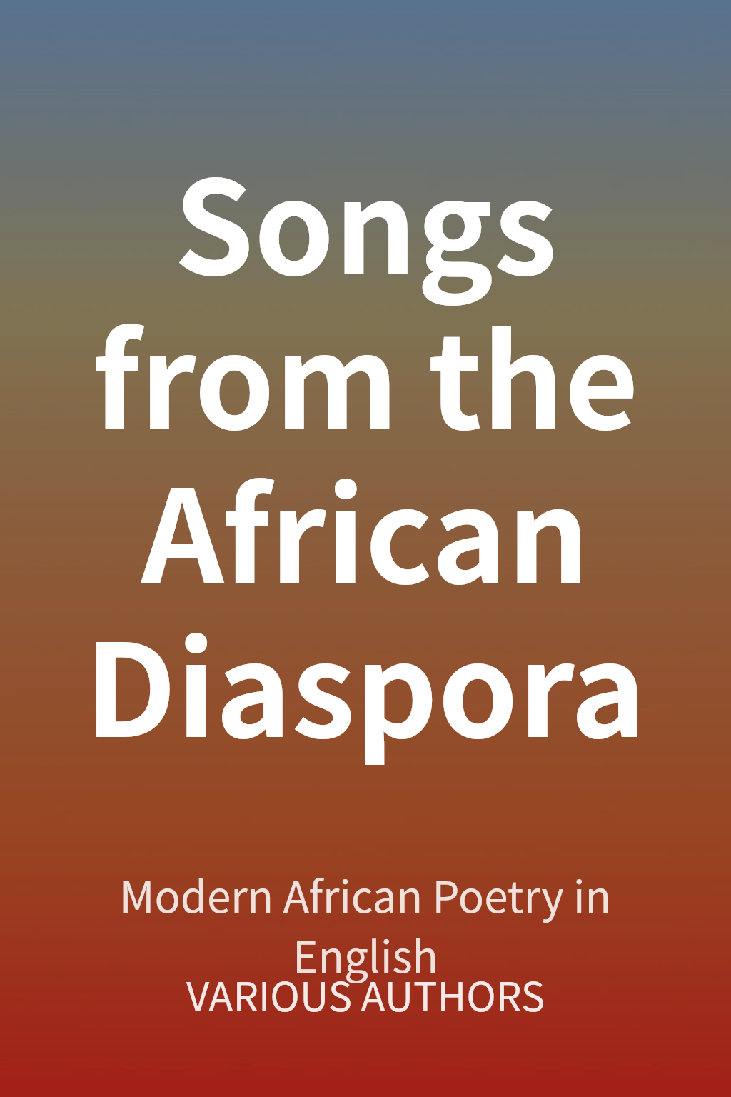 Songs from the African Diaspora cover