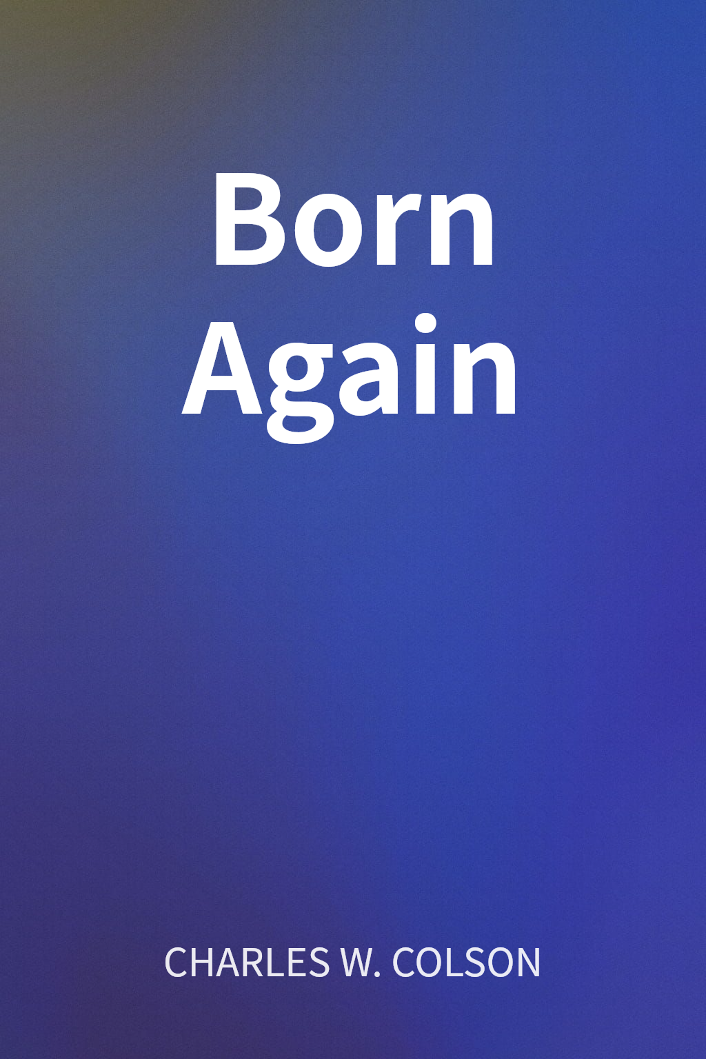Born Again cover