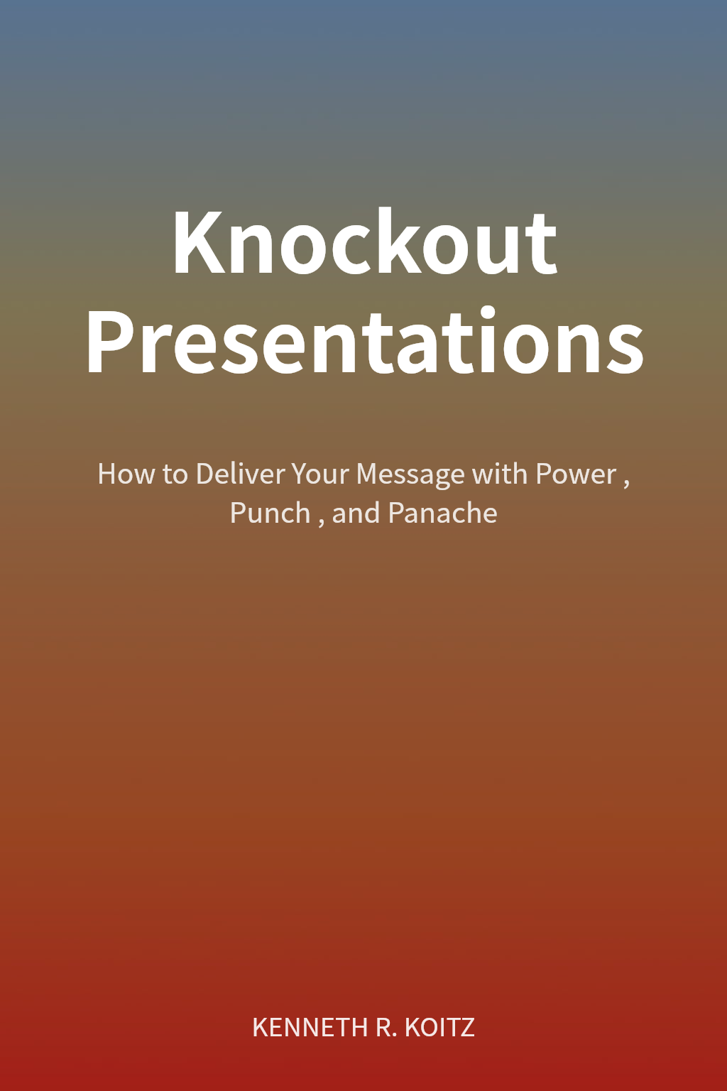 Knockout Presentations cover