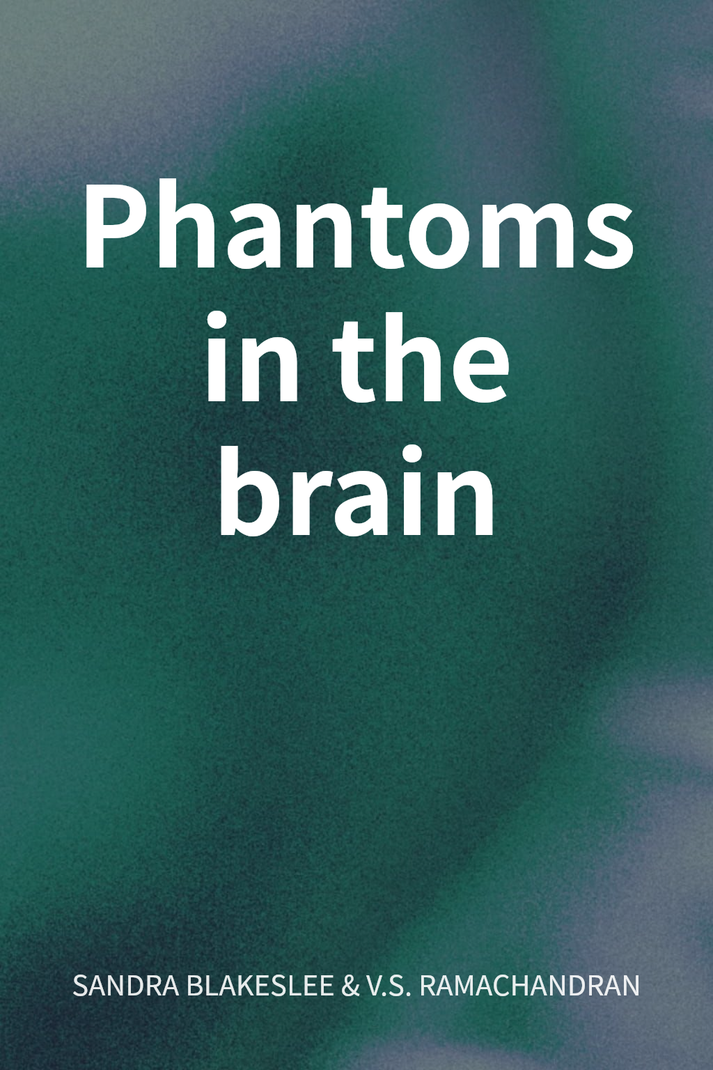 Phantoms in the brain cover