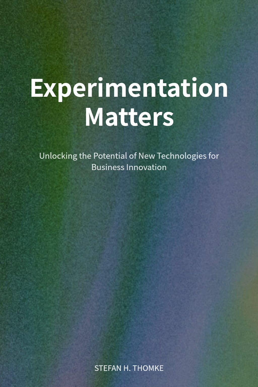 Experimentation Matters cover