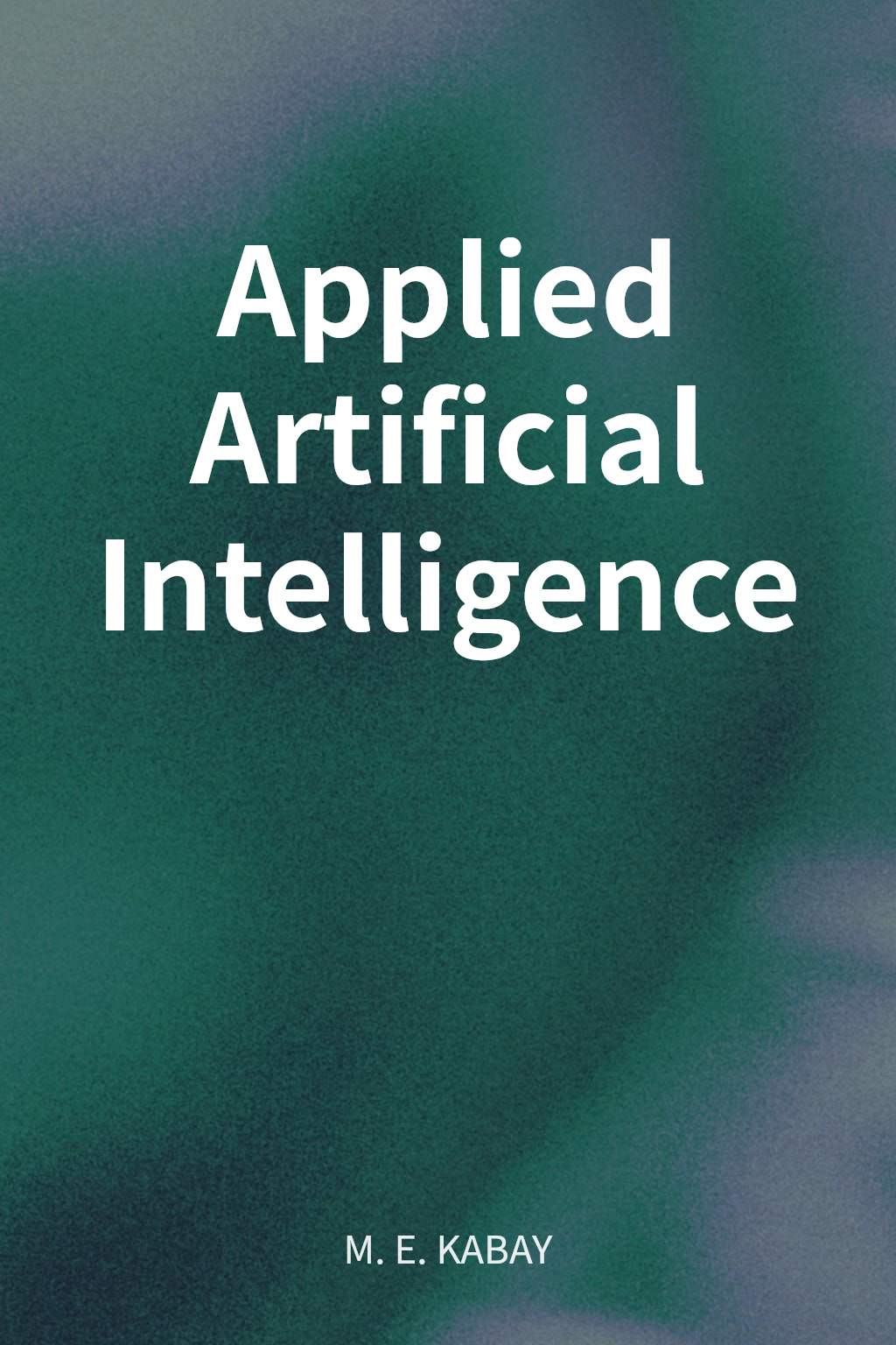 Applied Artificial Intelligence cover