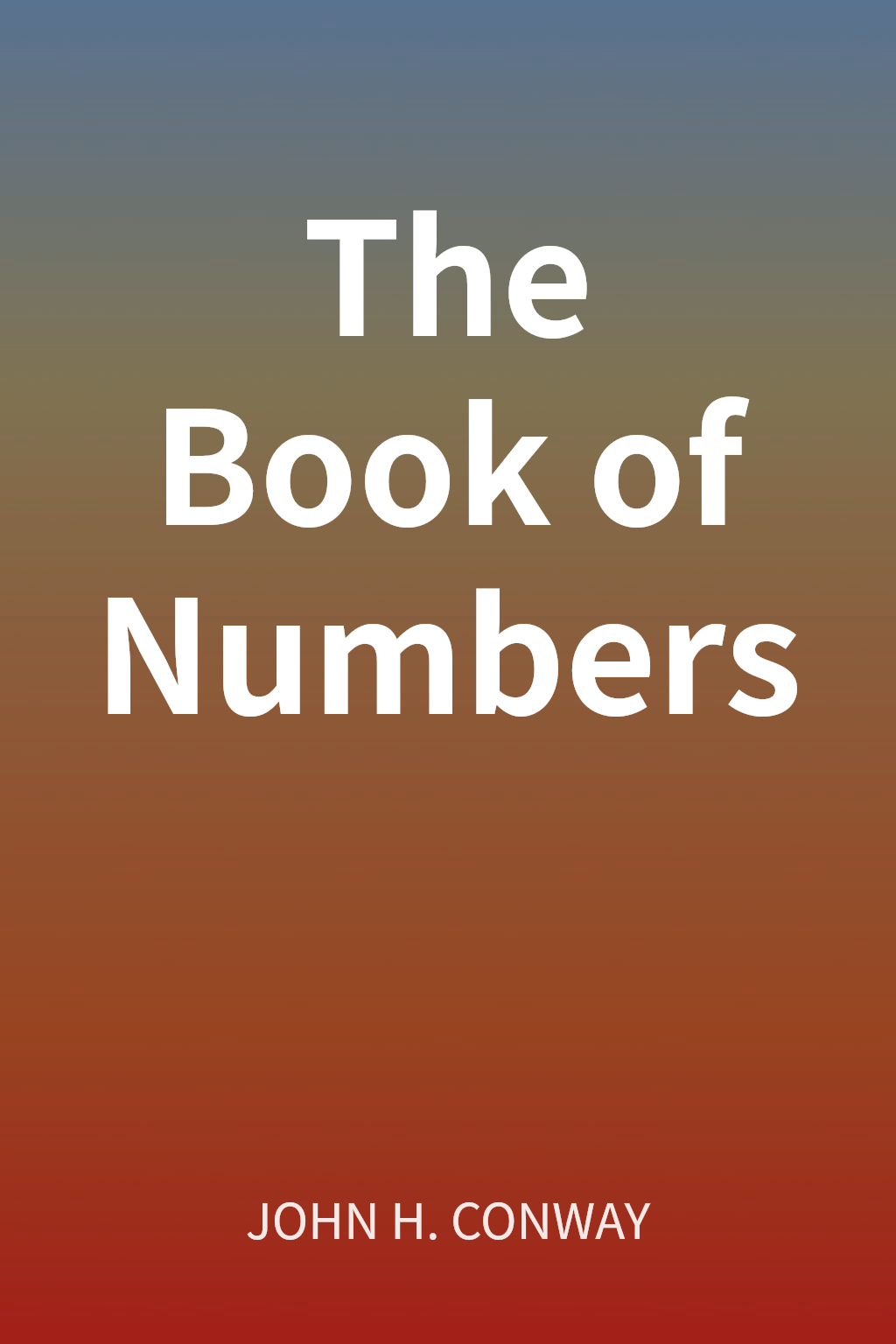 The Book of Numbers cover