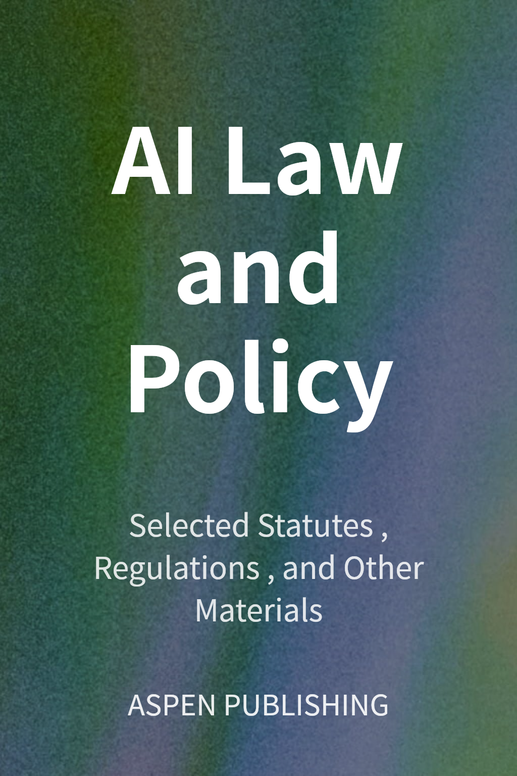 AI Law and Policy cover