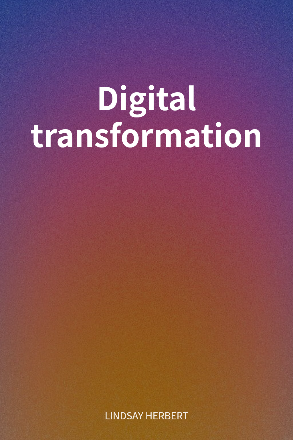 Digital transformation cover