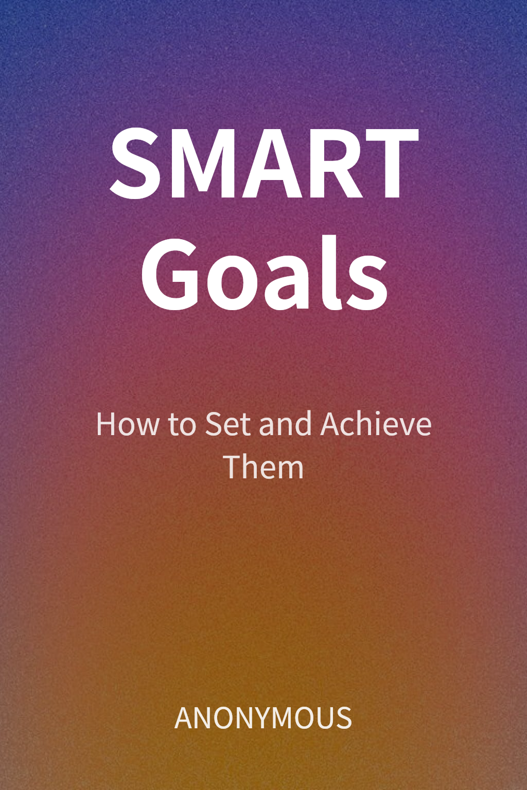 SMART Goals cover