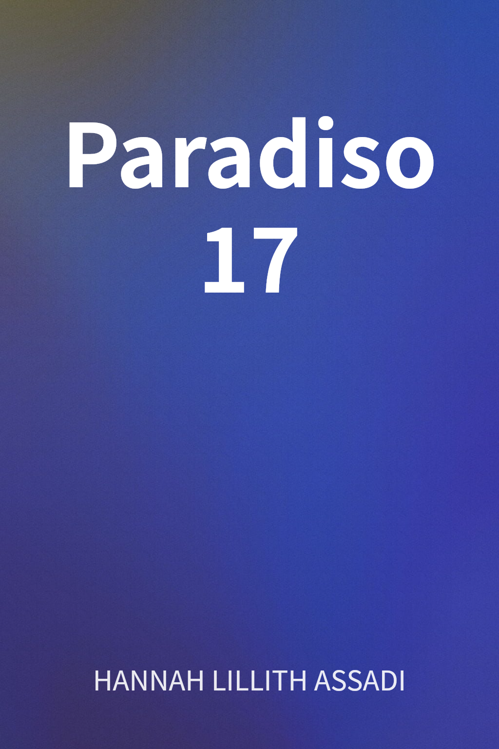 Paradiso 17 cover