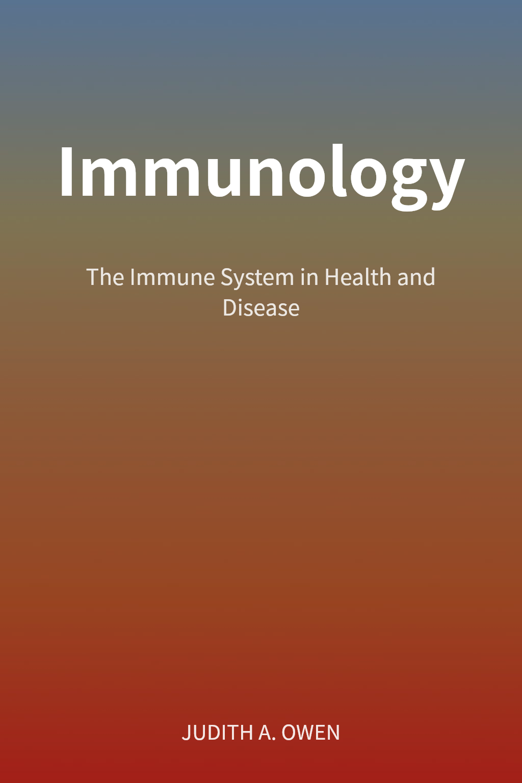 Immunology cover
