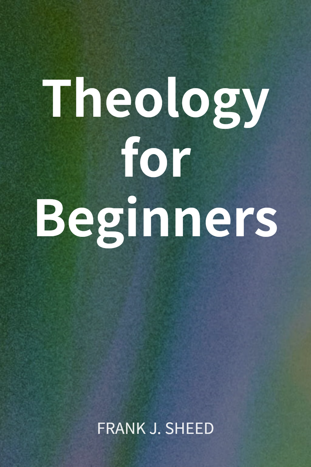 Theology for Beginners cover