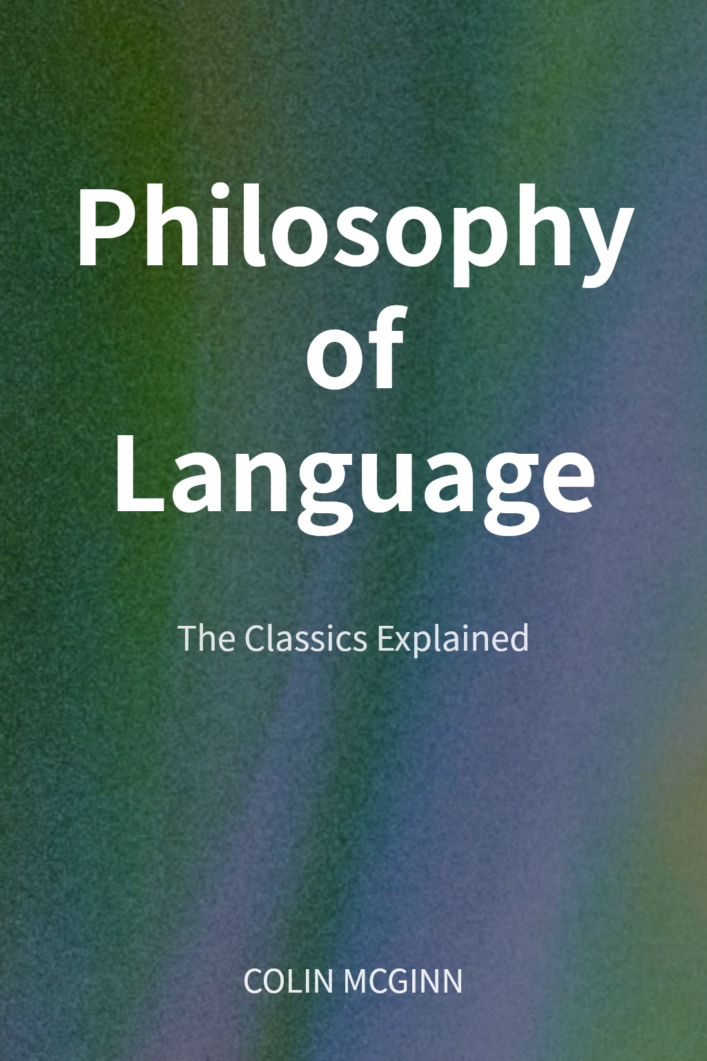 Philosophy of Language cover