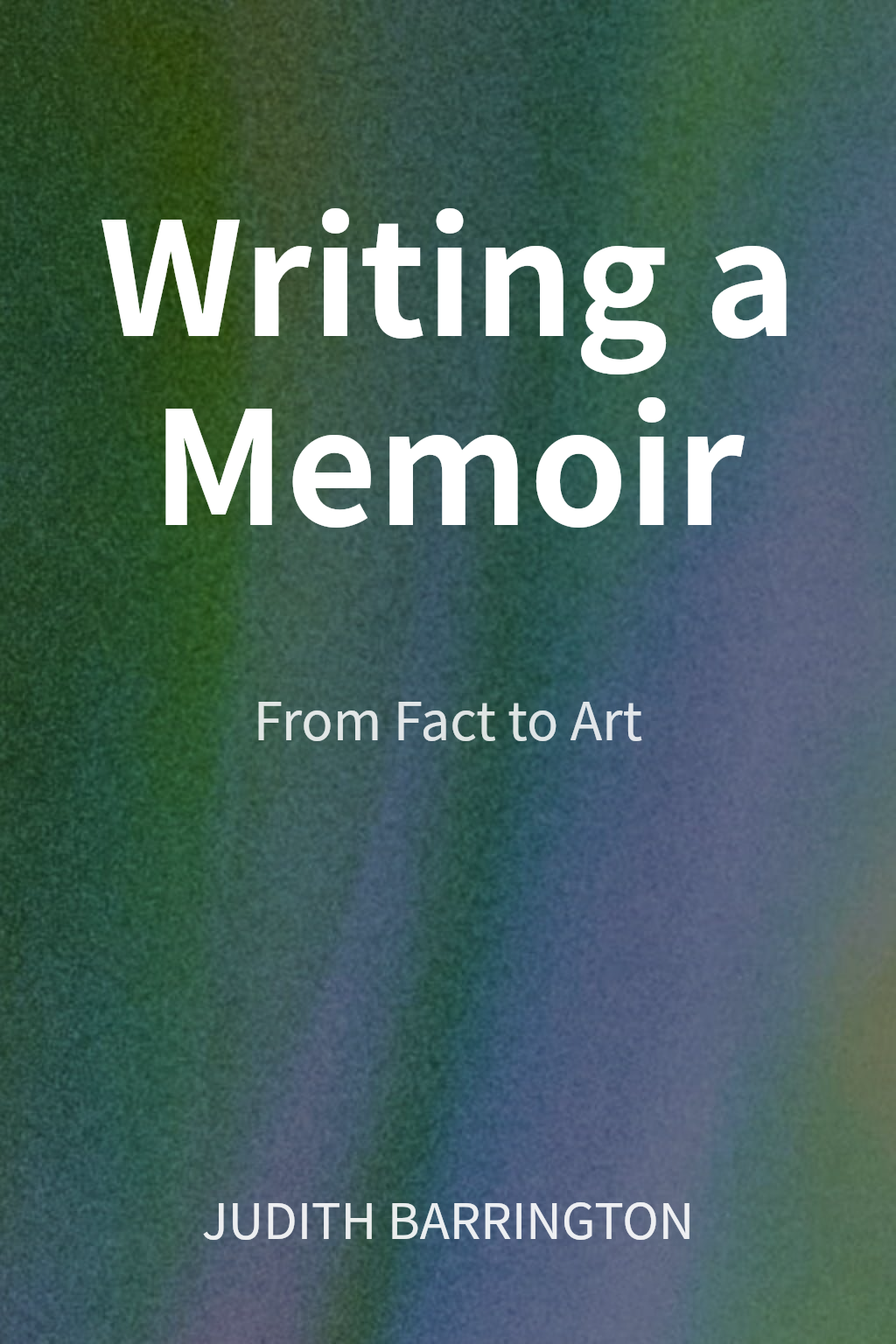 Writing a Memoir cover