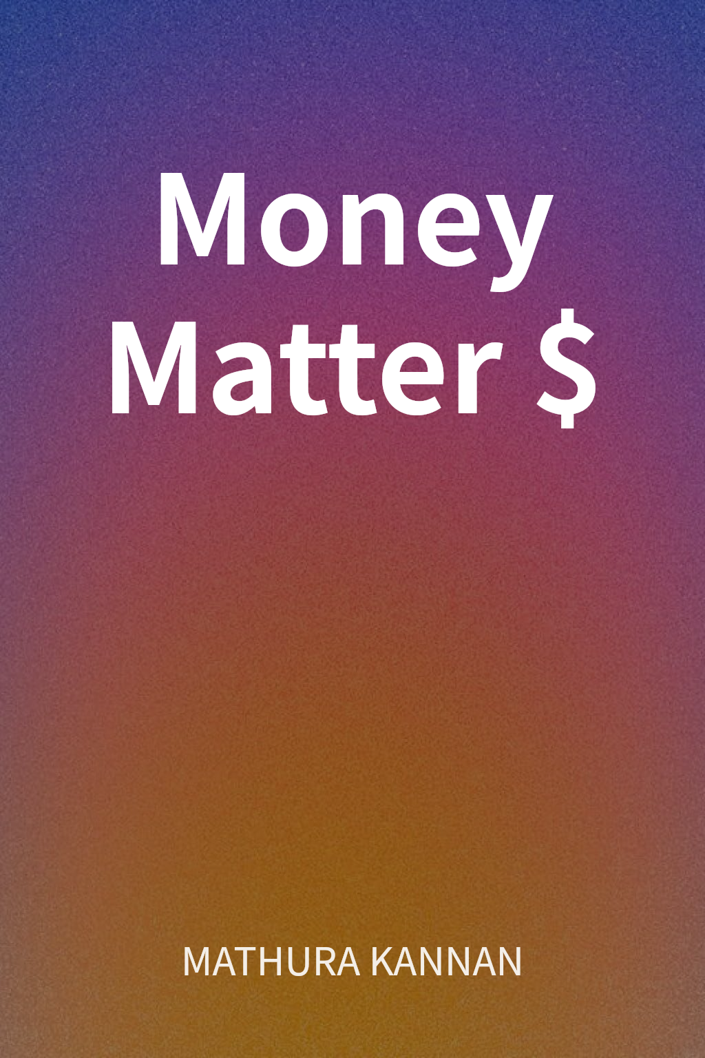 Money Matter$ cover