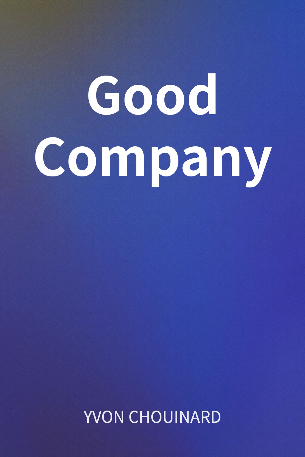 Good Company cover