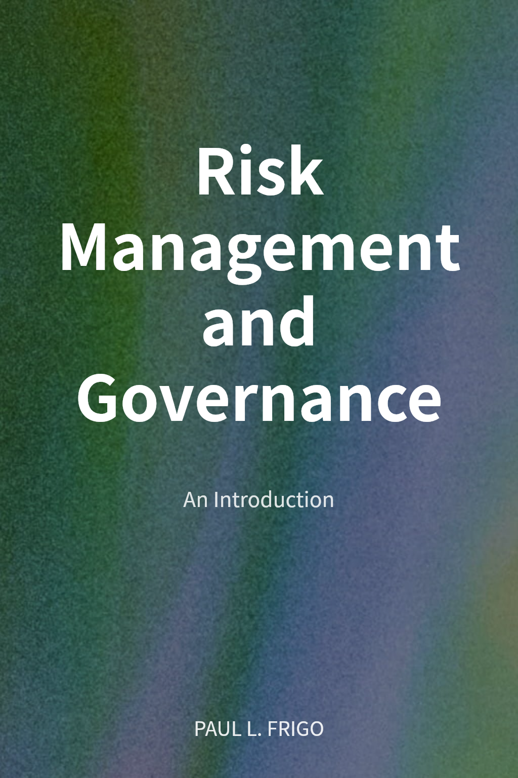 Risk Management and Governance cover