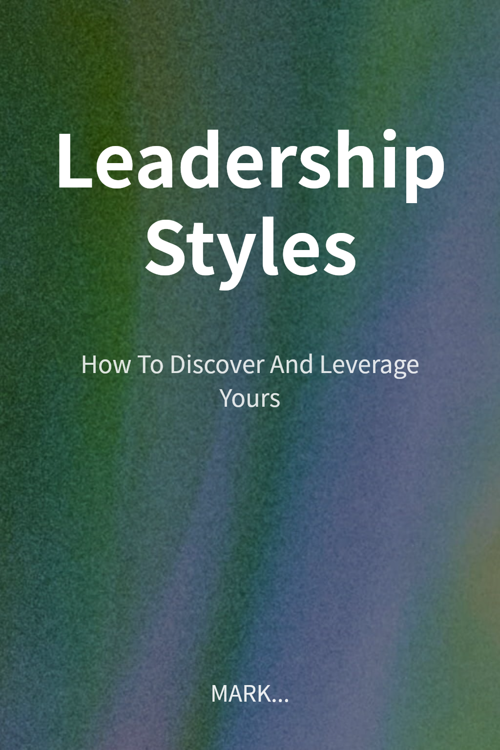 Leadership Styles cover