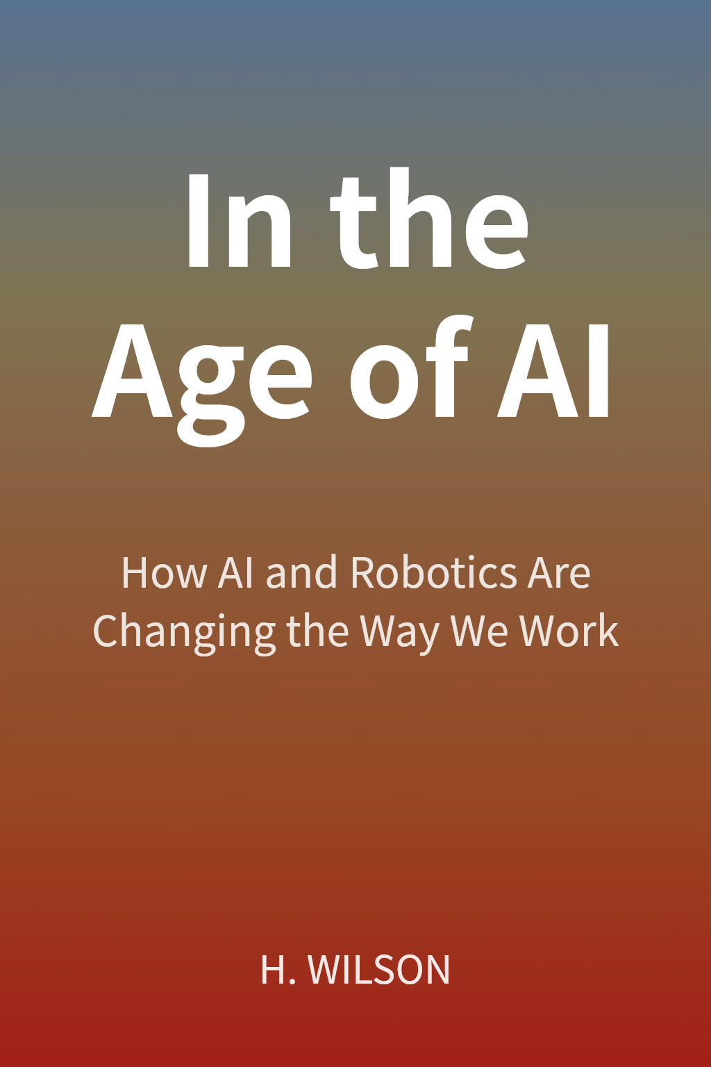 In the Age of AI cover