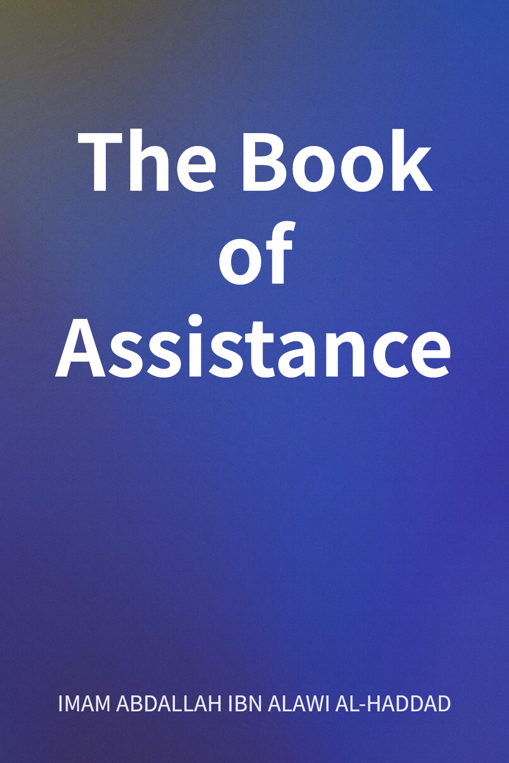 The Book of Assistance cover