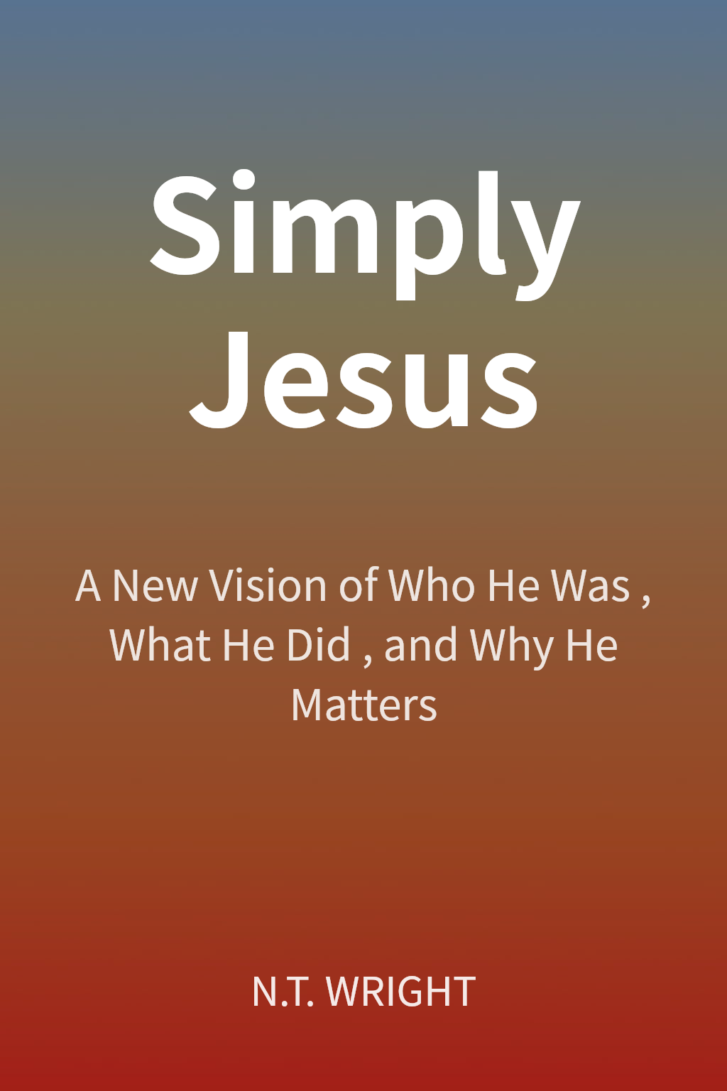Simply Jesus cover
