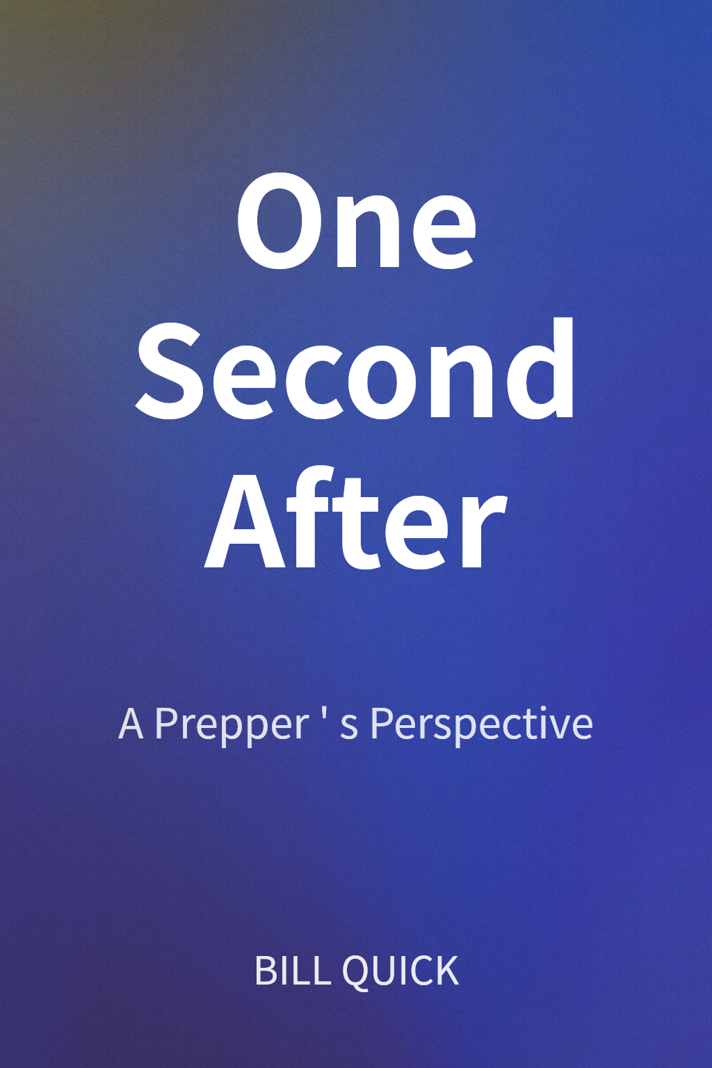 One Second After cover