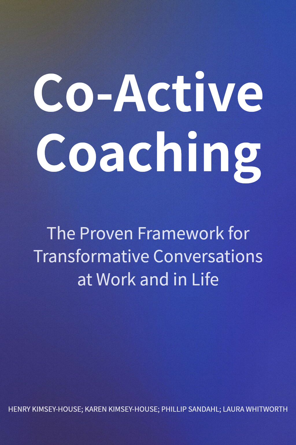 Co-Active Coaching cover